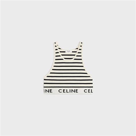 CELINE BRA IN ATHLETIC KNIT 